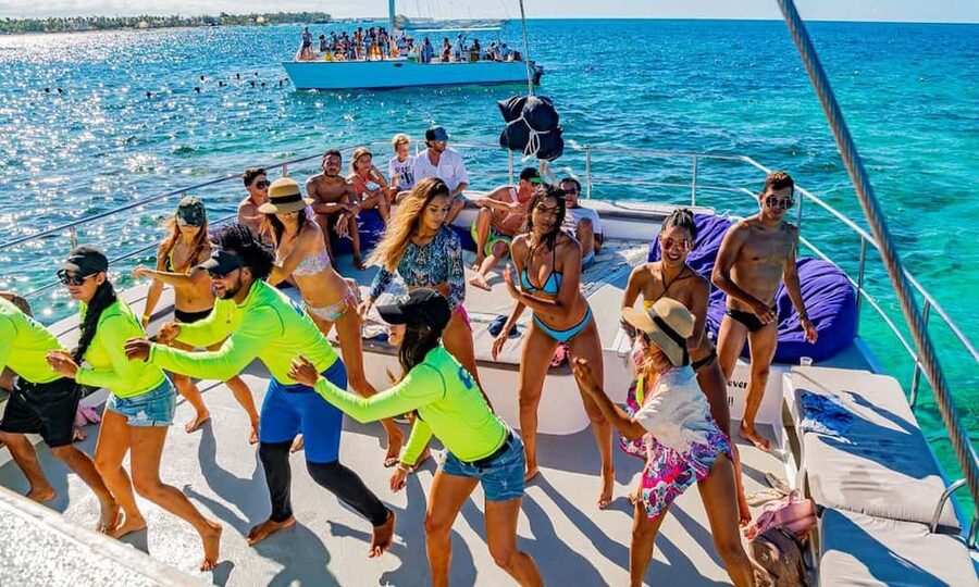 Punta Cana Area: Party Cruise with Parasailing and Open Bar - On board: open bar fun, but keep your day in mind