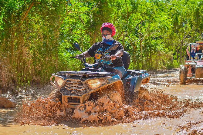 Punta Cana ATV Adventure - Macao Beach After the Ride: Sun, Swim, and a Clear-Water Stretch