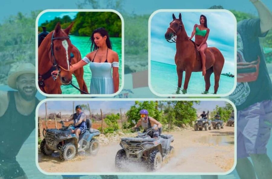 Punta Cana ATV Adventure: Beach & Cenote Tour with Pickup - Key highlights at a glance