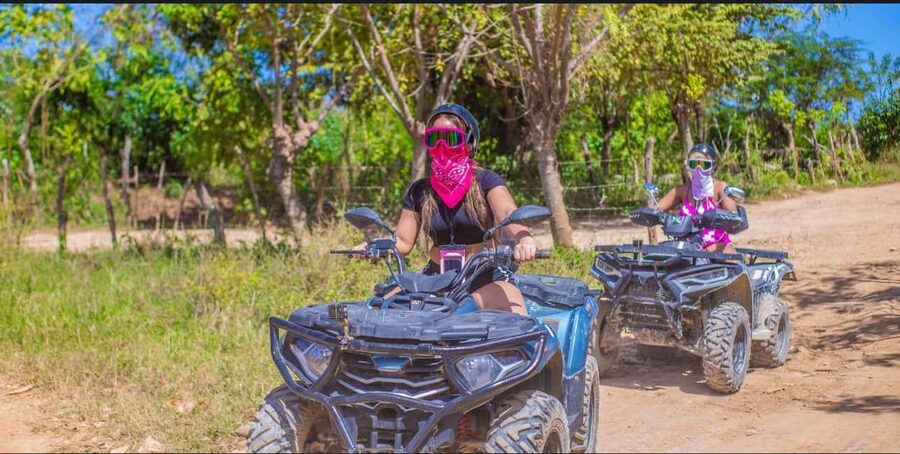 Punta Cana ATV Adventure: Beach & Cenote Tour with Pickup - A 4-hour loop of ATV riding, cenote water, and Macau Beach sand
