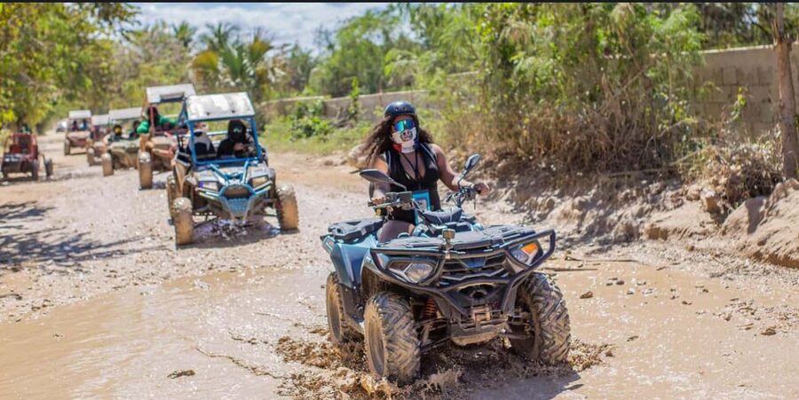Punta Cana ATV Adventure: Beach & Cenote Tour with Pickup - Optional horseback ride: add-on if you want more animals time