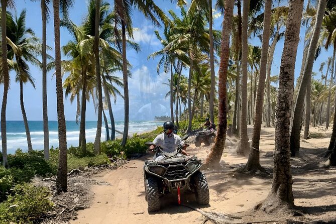 Punta Cana ATV: Jungle, Beach & River Small Group Tour - Punta del Coco: Ocean Trail Views and Coconuts from the Tree