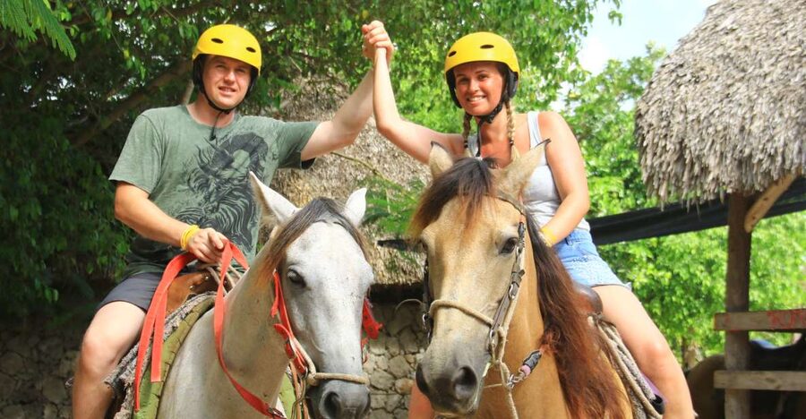 Punta Cana: Bávaro Adventure Park Horse Riding & Waterfalls - The horseback ride: guided nature, and how long you’ll actually be on the saddle