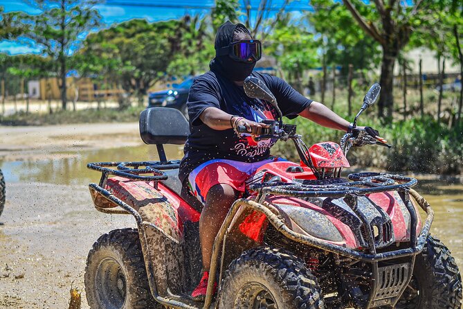 Punta Cana Buggy and ATV Adventure Tour - Stop 4: Domitai Park natural cave with crystal-clear water (swim or just cool off)