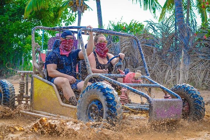 Punta Cana Buggy & ATV Adventure - Freshwater Cenote Finish: Cooling Off After the Dirt Roads
