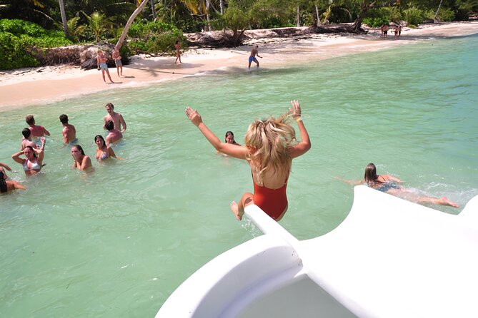 Punta Cana Catamaran Private Tour with BBQ and Natural Pool - Natural Pool Stop: Swimming, Relaxing, and Keeping It Fun