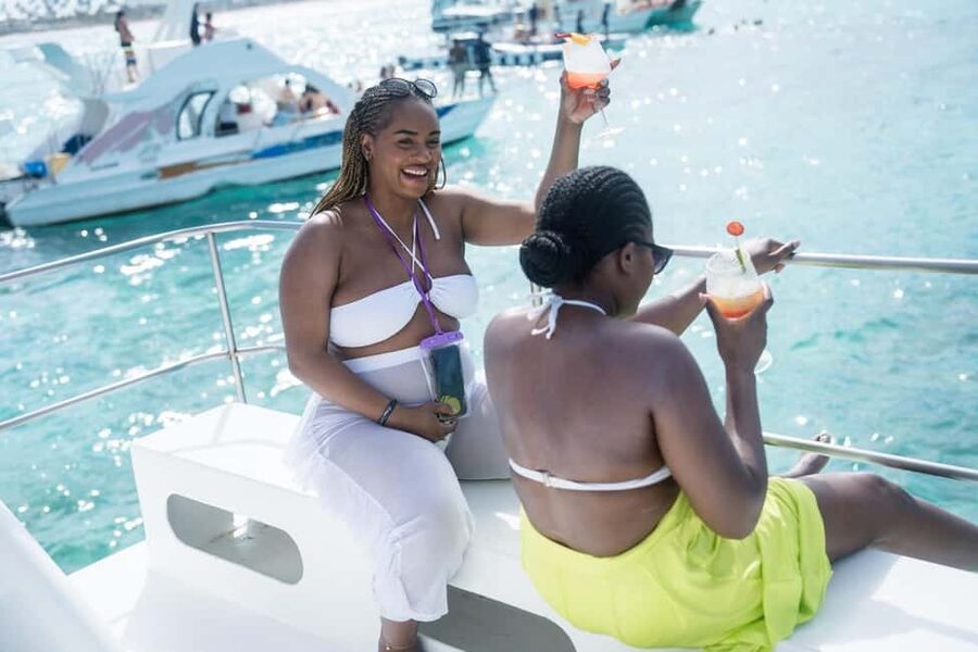 Punta Cana: Catamaran Tour with Reef Snorkeling and Open Bar - The vibe on board: cheerful, social, and sometimes small-group personal