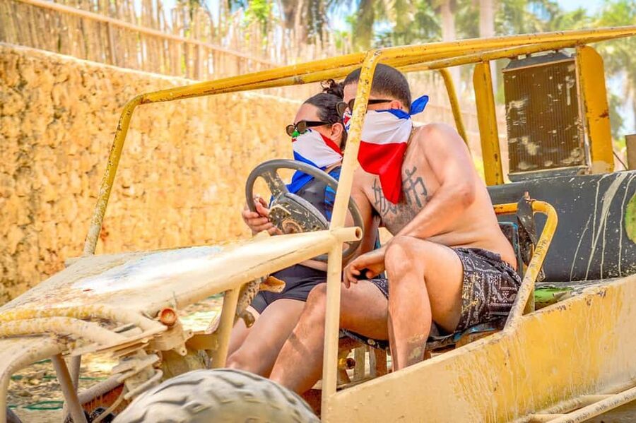 Punta Cana: Countryside and Macao Beach Half-Day Buggy Tour - The 25-foot water cave: where you cool off for free time