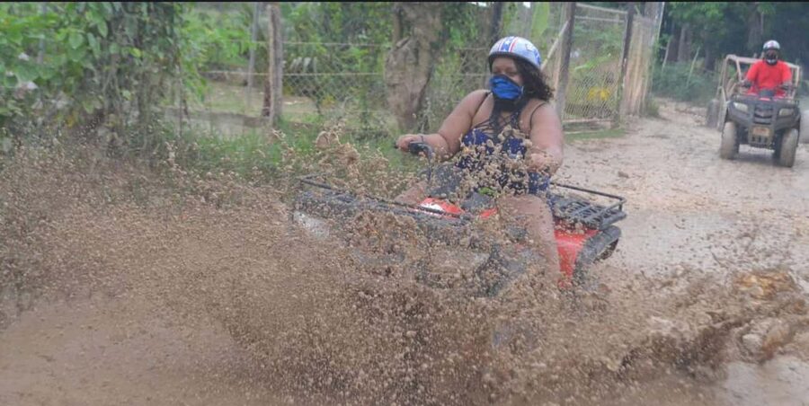 Punta Cana : Done Buggy Excursions AtV /cenote on the Beach - Riding Inland: What the Buggy Route Feels Like