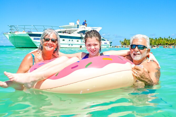 Punta Cana Family Boat Trip and snorkeling - Stop 2: the natural pool swim where the day slows down