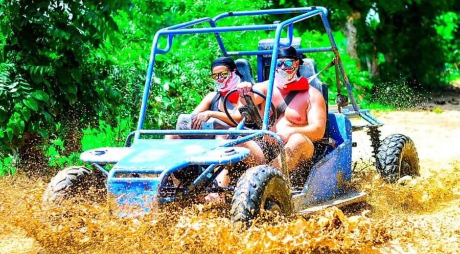 Punta Cana: Half-Day Buggy Tour with PickUp & Macao Beach - A 4-hour Punta Cana buggy ride that goes past the resort bubble
