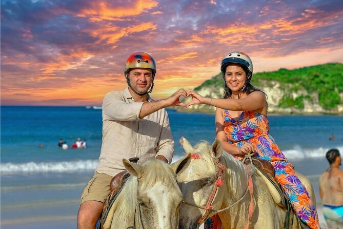 Punta Cana Horseback Ride: Jungle, Macao Beach & Free Pick Up - Rancho Macao Adventure base: helmets and first-time rider prep