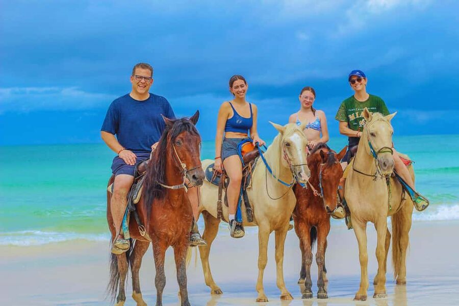 Punta Cana Horseback riding & Sunset + beach + free pick-up - Meet your horse on Playa Macao: what the riding is really like