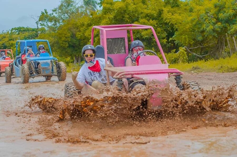 Punta Cana: Macao Beach Buggy Tour and Cenote with Transfers - Getting There: Punta Cana Pickup and the 30-Minute Coach Ride