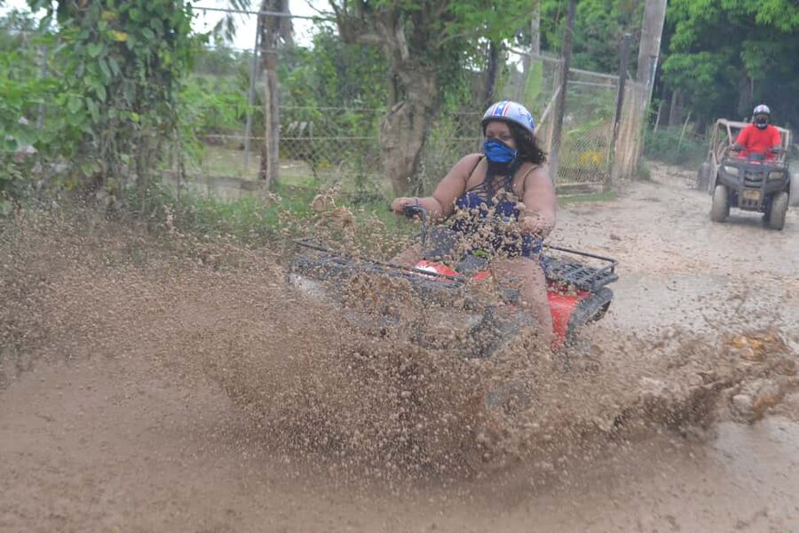 Punta Cana Off-Road 4x4 ATV: Beach,Cave Dip & Mamajuana Shot - Pickup, Coach Transfer, and the 15-Minute Safety Briefing