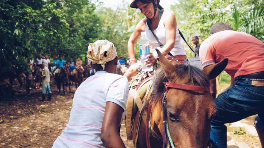 Punta Cana: Samana Full Day Trip Whale Cascada El Limon - Horseback riding to the falls: fun included, but don’t ignore safety