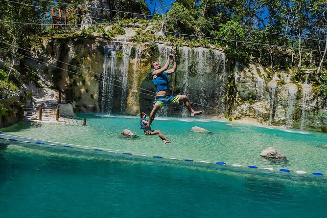 Punta Cana Scape Park and Blue Hole Full Day Admission Ticket - Cenotes and cave swims: how to cool off and keep your energy