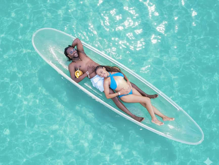 Punta Cana: Single Clear Kayak Photoshoot - The Drone Pilot Part: Where the Wow Comes From