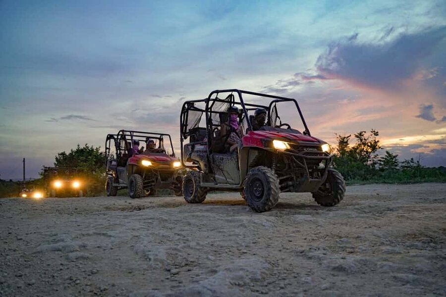 Punta Cana: Sunset Buggy Tour With Cave Swim and Dance Show - Off-Road Time, Torchlight Trails, and the Extra 20 Minutes