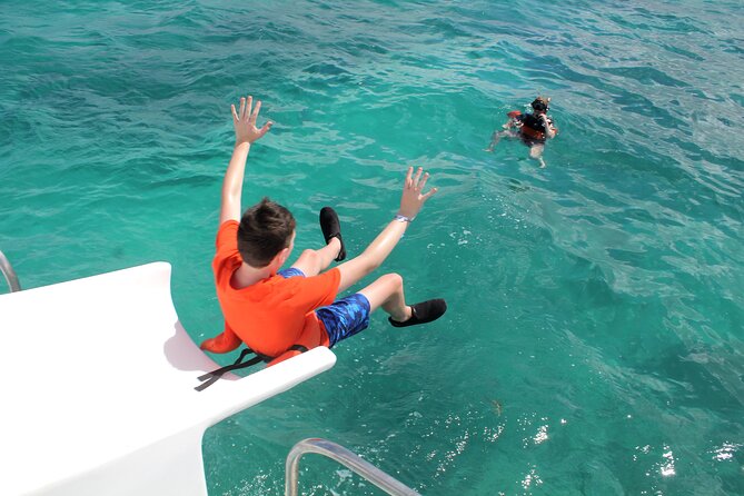 Punta Cana VIP Party Cruise with Snorkeling & Double Slide - DJs, games, and getting your money’s worth out of the vibe