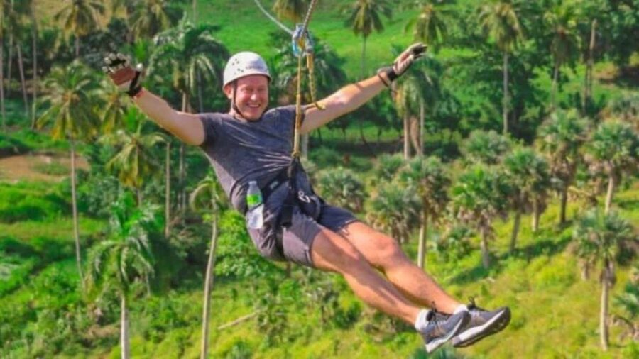 Punta Cana: Zip Line Adventure with Suspension Bridge - The zipline circuit: 8 lines, 60 feet up, and a view you can’t fake