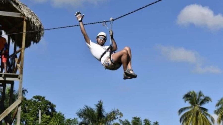 Punta Cana: Zip Line Adventure with Suspension Bridge - Gear-up and orientation: where carbon fiber safety becomes real