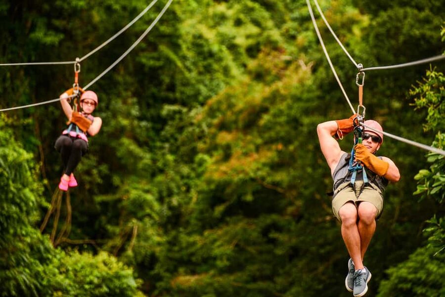 Punta Cana: Zip-Lining 12 Cables - The Part Nobody Advertises: Stairs, Uphill Walking, and Harness Comfort
