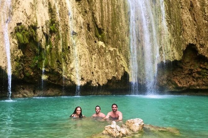 Samana+Baracardi Island Tour And Lemon Jump From PUJ - Salto El Limon: waterfall time, swim breaks, and photo moments