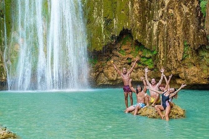 Samana+Baracardi Island Tour And Lemon Jump From PUJ - Humpback whale viewing: built into the water plan