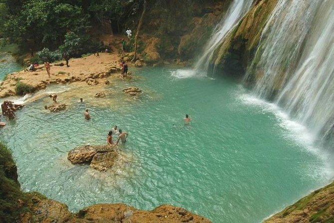 Samana Full Day -baracardi island, horses, lemon waterfall - The early-morning reality: pickup, the safari truck, and the boat run