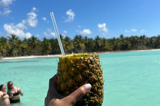 Saona Island and Chavon River Tour with Lunch and Drinks - Saona Island beach time: reserved areas mean less hunting