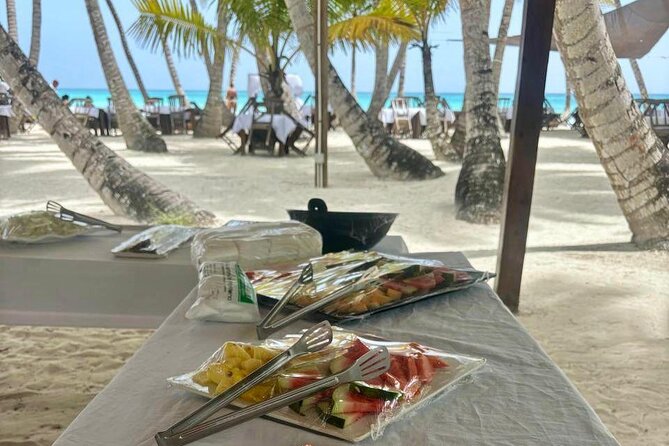 Saona Island Full Day Tour with Buffet Lunch, Paella, & Open Bar - Bayahibe boarding: where the day starts to feel real