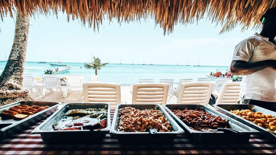 Saona island small group boat with water slide with lunch - Price and value: is $95 a good deal?