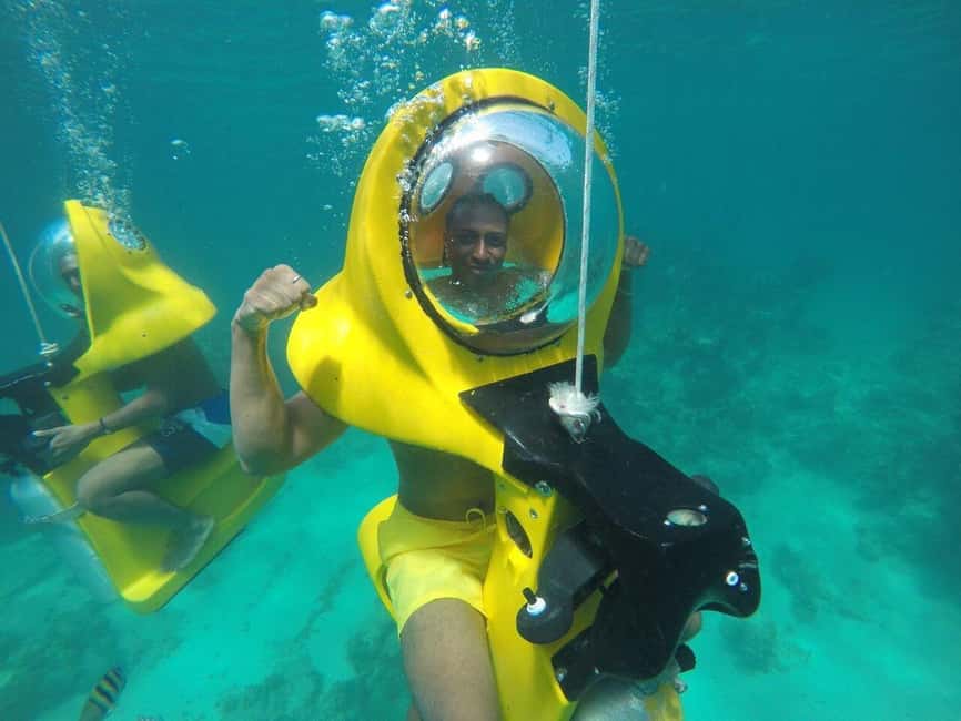 Scubadoo Punta Cana Diving Adventure - Safety and gear: life jacket, snorkel kit, and instructors