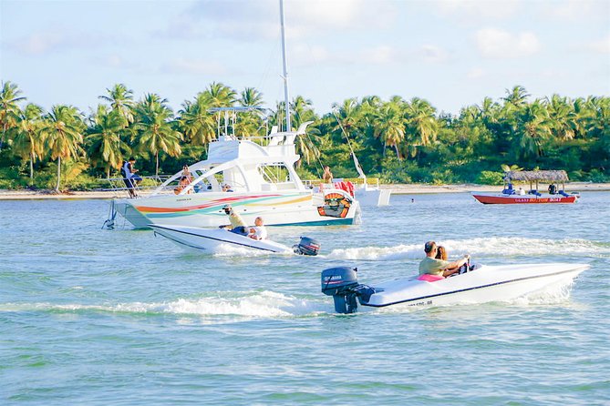 Speed Boat - from Punta Cana! - Natural Pool Stop and Caribbean Views: The 45-Minute Pause