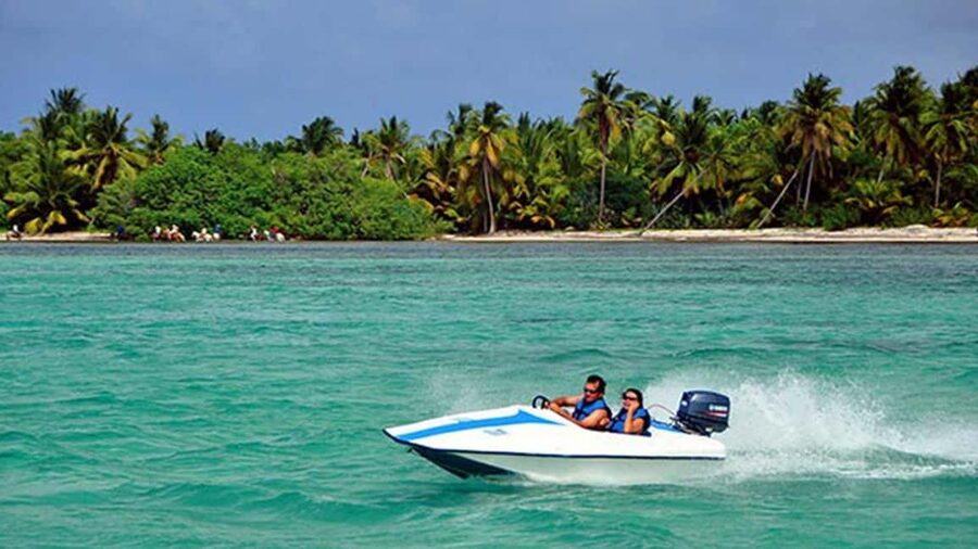 Speedboat Adventure and Snorkeling from Punta Cana - Steering the Speedboat Yourself on Punta Cana Waters