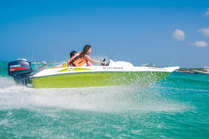 Speedboat Adventure in Punta Cana - Speedboat Driving: Hands-On Fun (With a Few Real-World Checks)