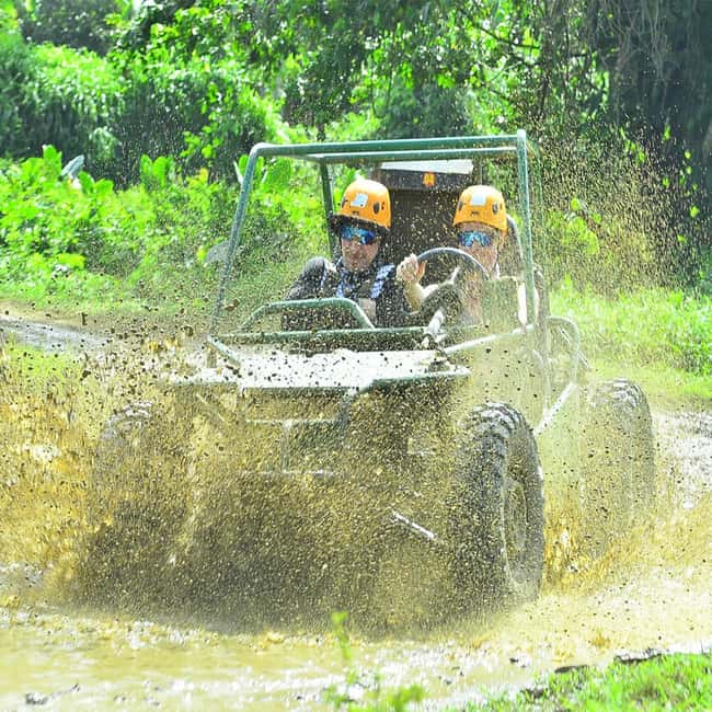 Tour in buggy half-day and beach cenote :Punta Cana - Taino Cenote Swim: Cooling Off (and Managing Crowd Reality)