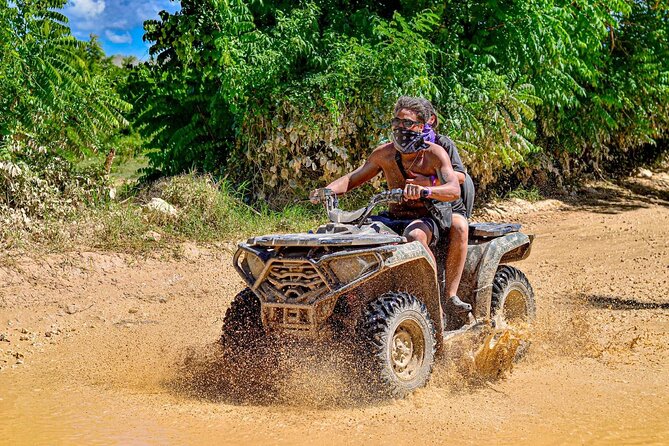 Tour Moto ATV en Punta Cana, Playa, Cueva Taína y Casa Dominicana - Why an ATV mud-race route + Playa Macao combo works in Punta Cana