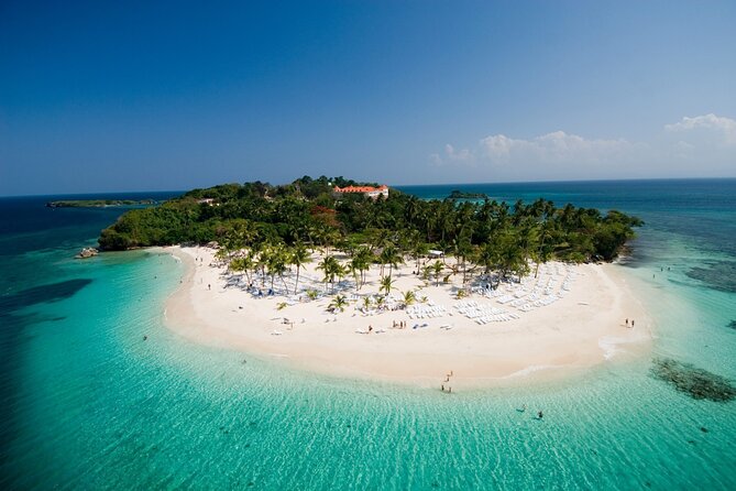 Tour with Whale Watching in Samaná, Beach and Waterfall - Cayo Levantado Beach Stop: How 1 Hour 25 Minutes Plays Out