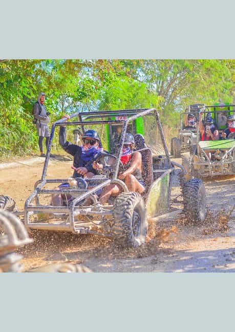 Ultimate Buggy Expedition from Punta Cana with blue cenote - Macao Beach: white sand, a real swim, and a shorter window