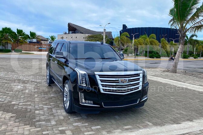Vip Cadillac transportation in punta cana CAP CANA Roundtrip - The ride itself: private Cadillac comfort, not shared chaos