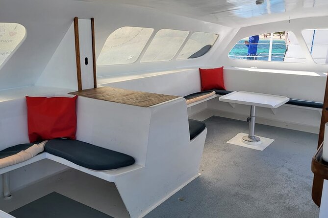 VIP Catamaran with Snorkeling - The natural pool stop: a scenic swim break, not just a rest stop