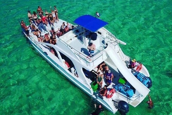 VIP Private Booze Cruise with Live Dj and BBQ in Punta Cana - Stop 2: Playa Bibijagua Open Bar, Caribbean Music, and Coast Views