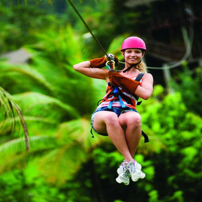 Zip Line Playa Esmeralda With Redonda Mountain - A half-day plan that packs beach, zipline, and 360° views